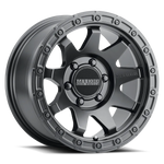 Method MR317 17x9 -12mm Offset 5x5 71.50mm CB Matte Black Wheel