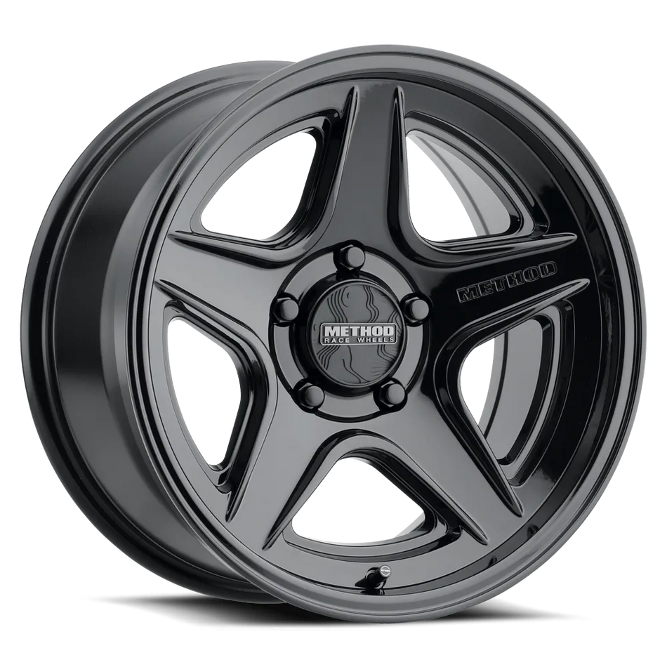 Method MR319 17x8.5 5x127 BP 71.5mm CB 0mm Offset - Gloss Black Wheel