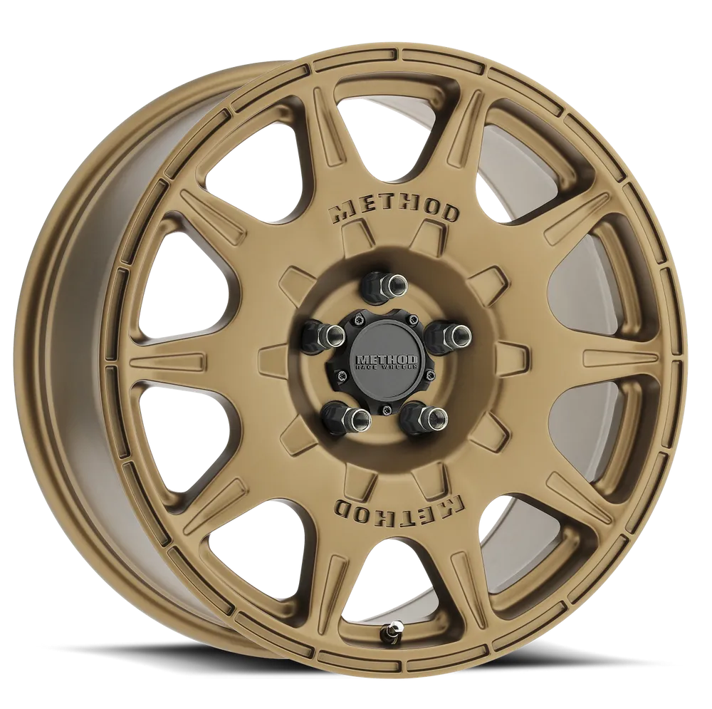Method MR502 RALLY 17x8 +38mm Offset 5x100 67.1mm CB Method Bronze Wheel
