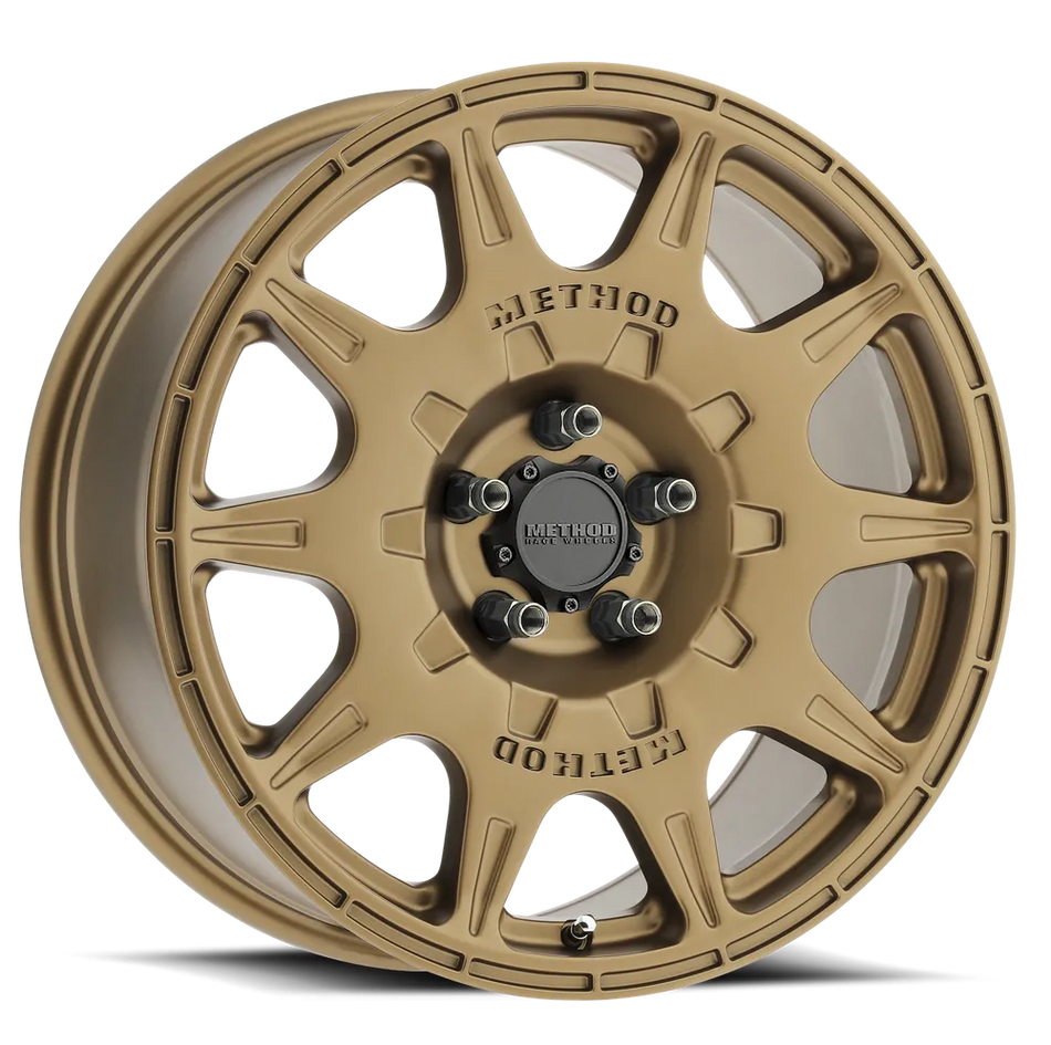 Method MR502 RALLY 17x8 +38mm Offset 5x100 67.1mm CB Method Bronze Wheel