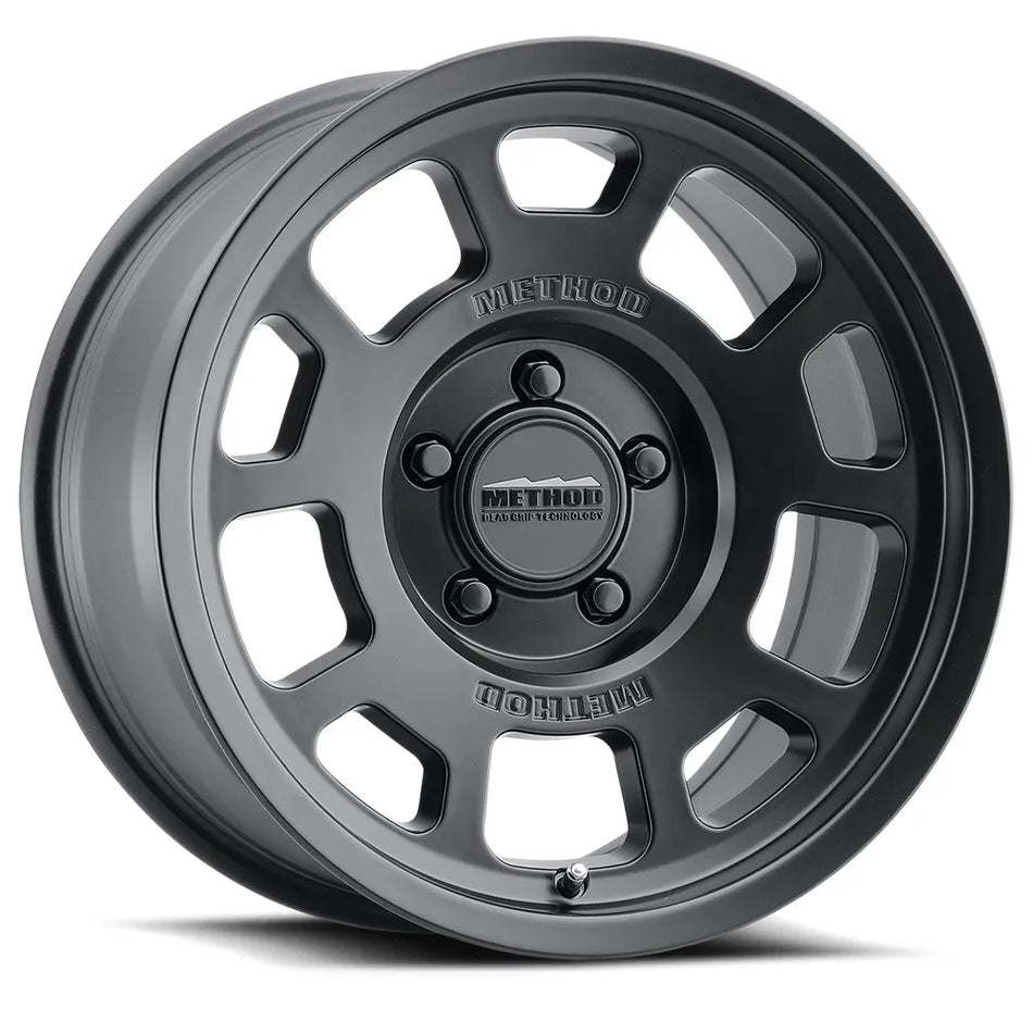 Method MR705 17x8.5 0mm Offset 5x5 71.5mm CB Matte Black Wheel