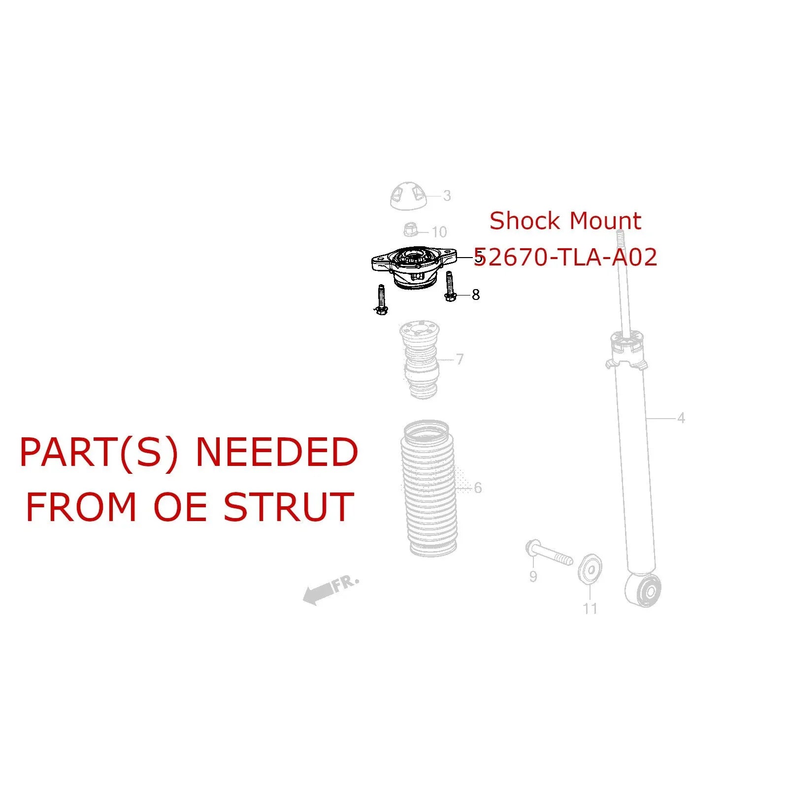 Godspeed Project Honda CRV 17-22 (Rw1/2/5/6) MONO SS Coilovers