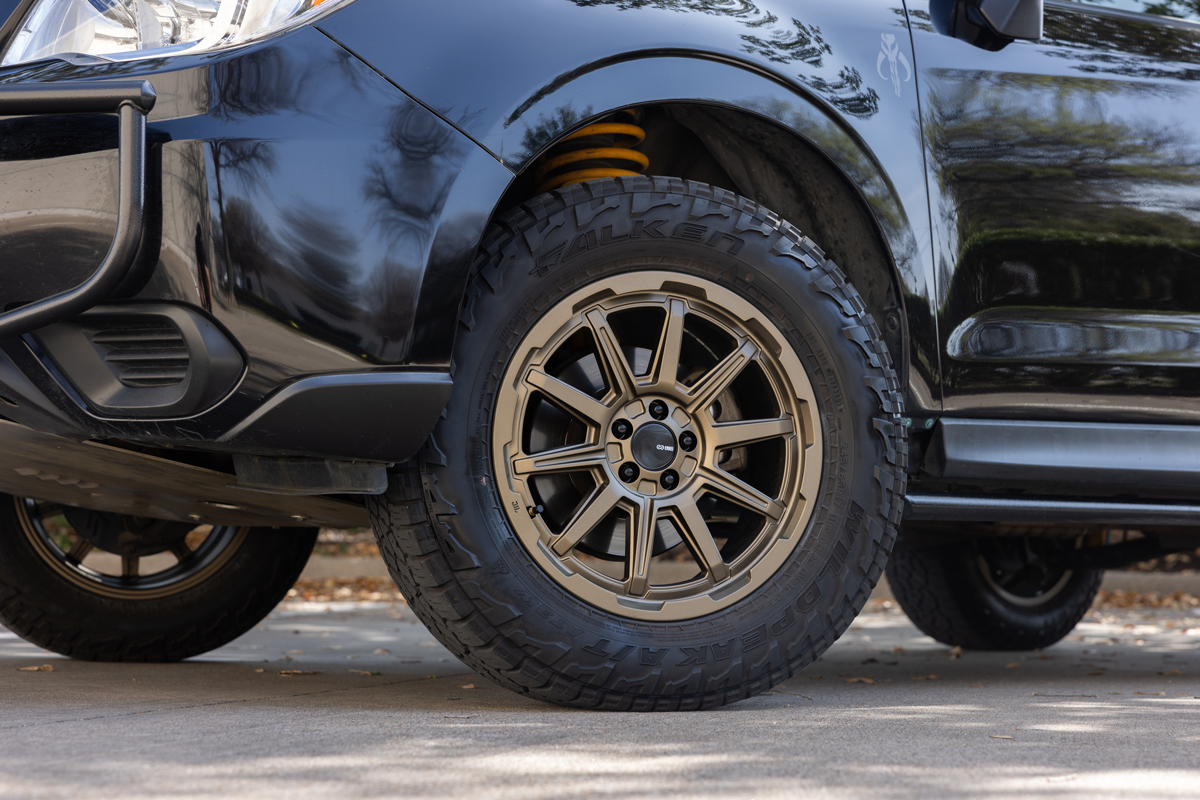 Enkei Adventurer 18x8 / ET 35 / 5x114.3 Bolt Pattern / 72.6mm Center Bore - Matte Bronze