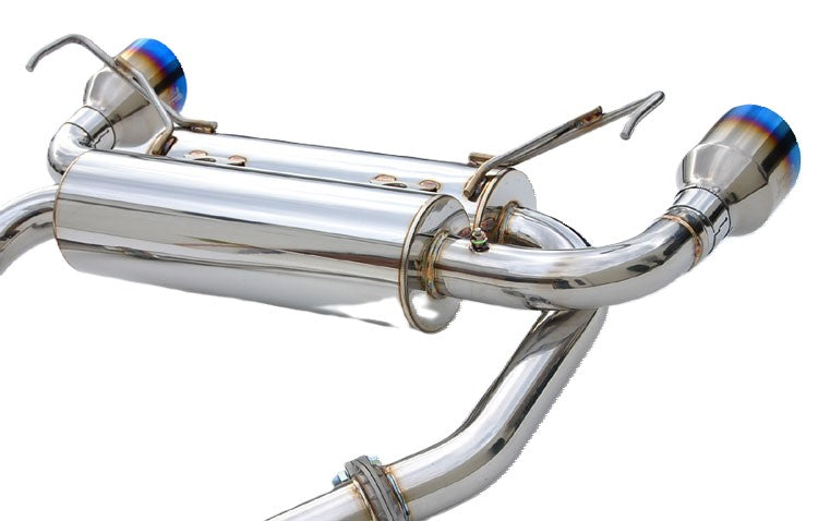 Invidia 09+ 370Z Gemini Single Layer Titanium Tip Cat-back Exhaust