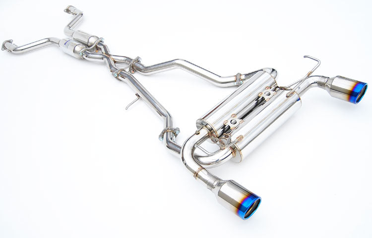Invidia 02-08 Nissan 350z Gemini Rolled Titanium Tip Cat-back Exhaust