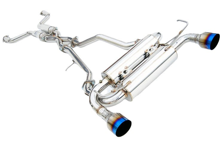 Invidia 02-08 Nissan 350z Gemini Single Layer Titanium Tip Cat-back Exhaust