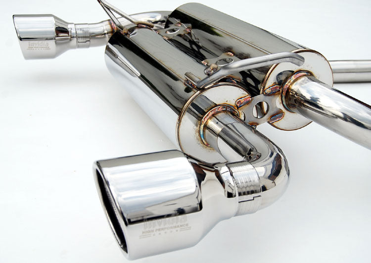 Invidia 09+ 370Z Gemini Rolled Stainless Steel Tip Cat-back Exhaust