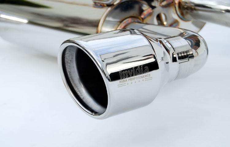 Invidia 09+ 370Z Gemini Rolled Stainless Steel Tip Cat-back Exhaust