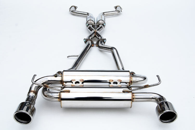 Invidia 09+ 370Z Gemini Rolled Stainless Steel Tip Cat-back Exhaust