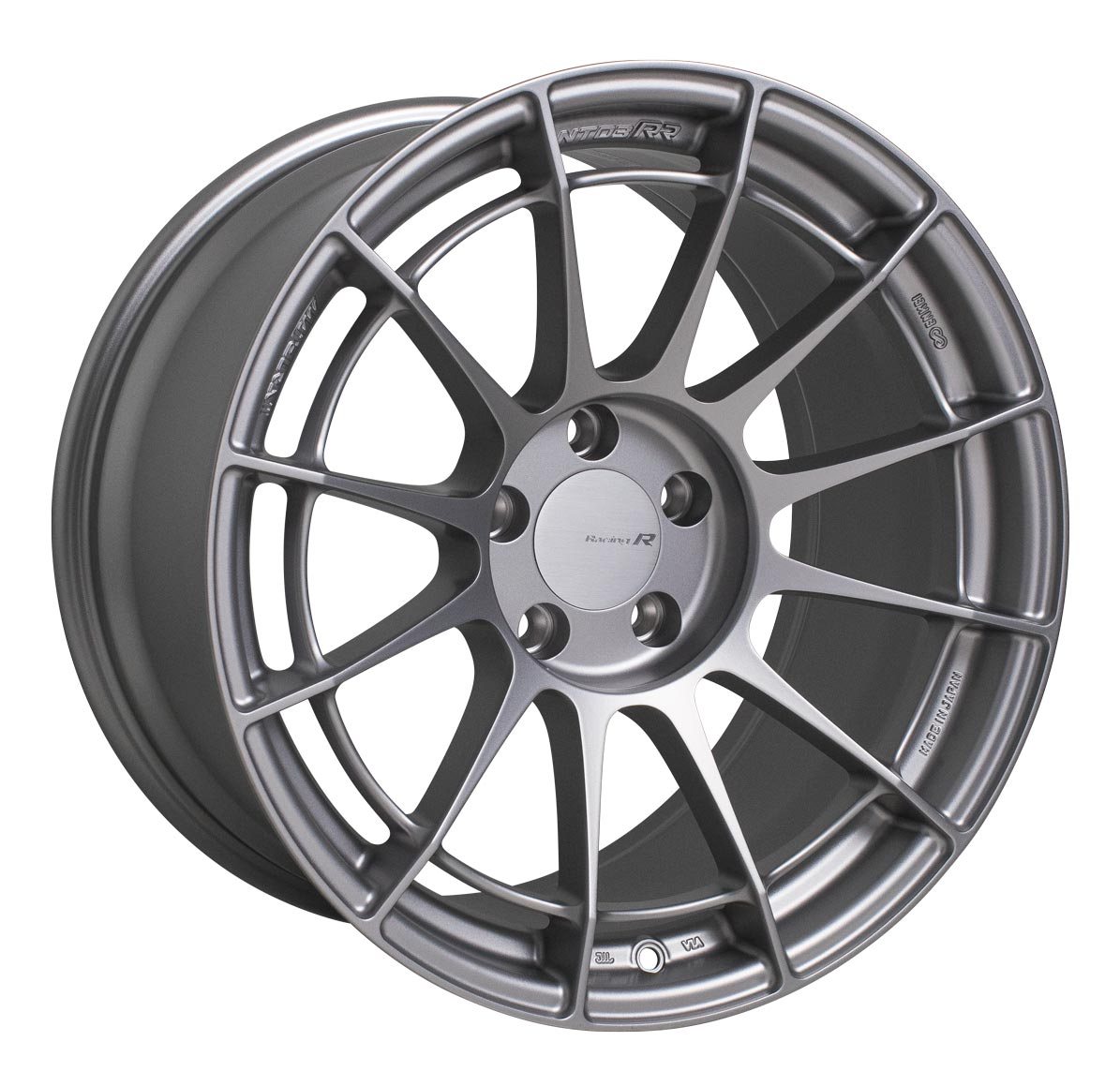 Enkei NT03RR 17x9 5x100 40mm Offset 75mm Bore Gunmetal Wheel