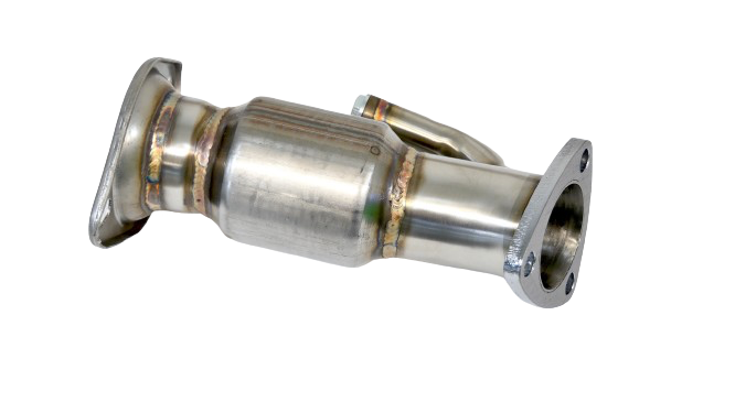 PLM Power Driven K-Series K24 K20 RSX Header with Bolt-On Catalytic Converter