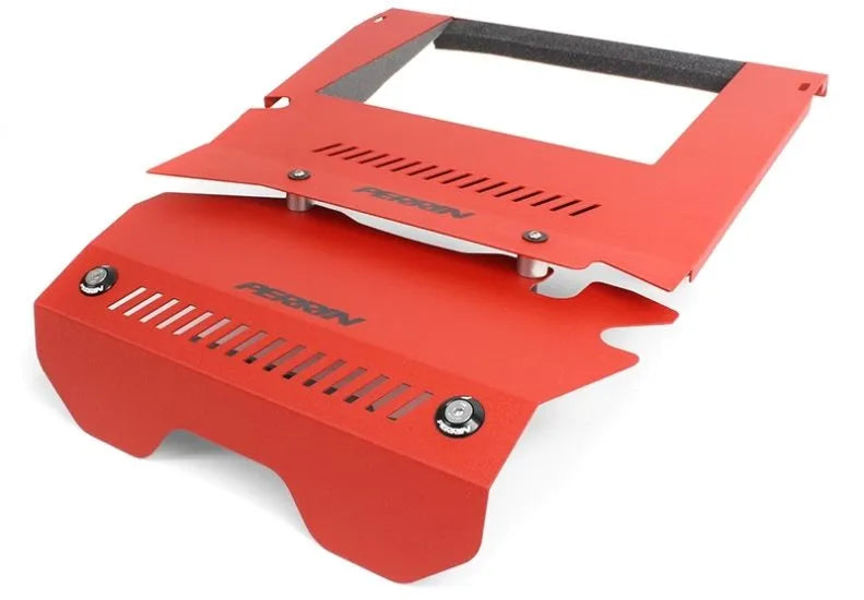 Perrin Engine Cover Kit - Red Fits 15-21 Subaru WRX