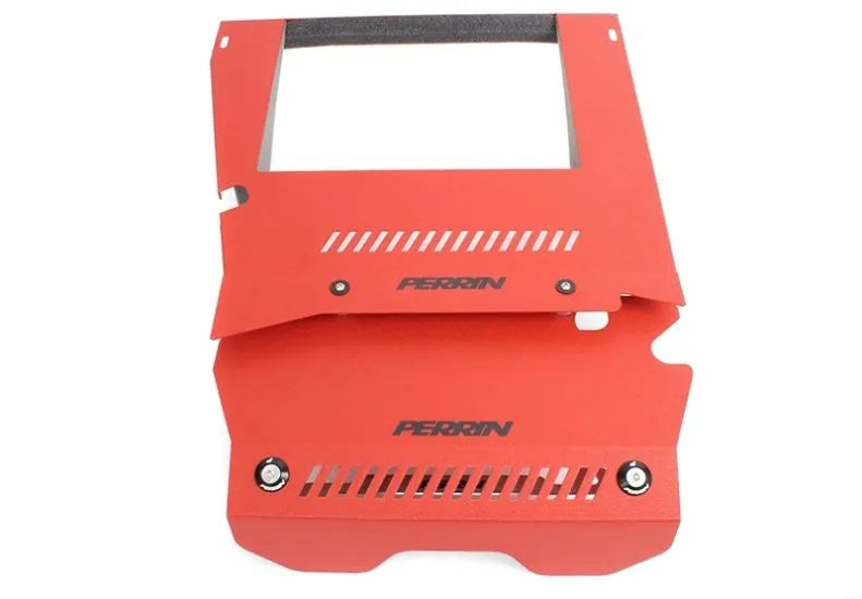 Perrin Engine Cover Kit - Red Fits 15-21 Subaru WRX