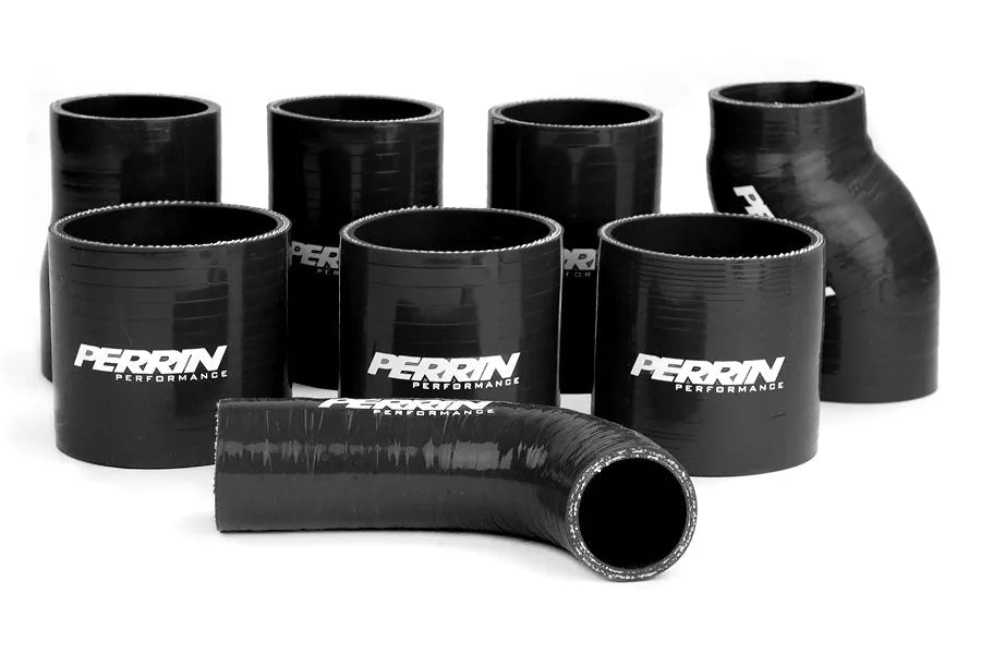 Perrin 02-07 WRX/STi FMIC Black Boost Tubes w/ Black Silicone