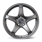 Enkei PF05 17x9 5x100 40mm Offset 75mm Bore Dark Silver Wheel