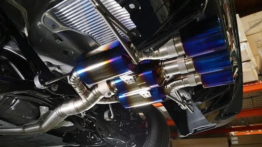 PLM Titanium Exhaust Honda Civic Type R FK8