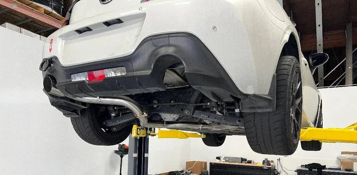 PLM Axle Back Exhaust 3" Track Pipe 2022+ BRZ GR86 (Polished)