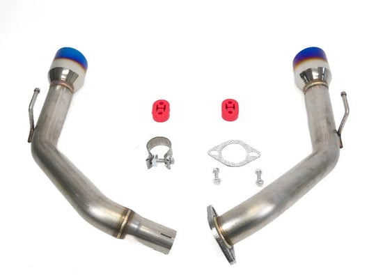 PLM Axle-back Exhaust Muffler Delete 2023+ Acura Integra 2022+ Civic 1.5T (Burnt)