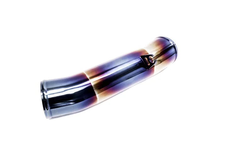 PLM Turbo Inlet Pipe Kit Stainless Burnt Blue - 2016+ FC Civic 1.5T (Black)