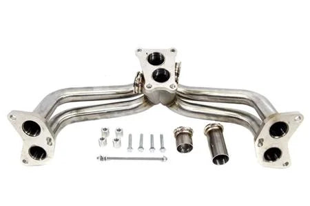 PLM Subaru WRX 2015+ Equal Length EWG Header with Turbosmart WG40 (Blue)