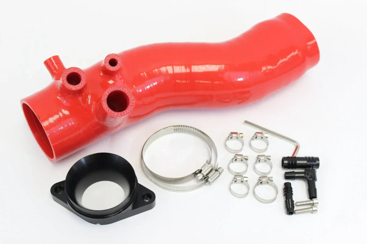 PLM Turbo Inlet Hose Kit 3-inch with nozzle - Subaru WRX 2015 - 2021 (Red)