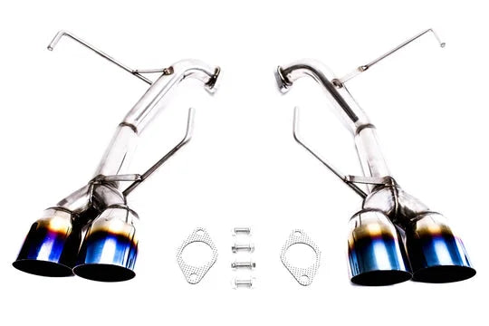 PLM Subaru WRX & STi Sedans 2011 - 2014 Axle-Back Exhaust Muffler Deletes (Burnt)
