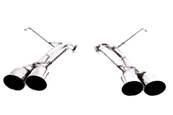PLM Subaru WRX & STi Sedans 2011 - 2014 Axle-Back Exhaust Muffler Deletes (Polished)