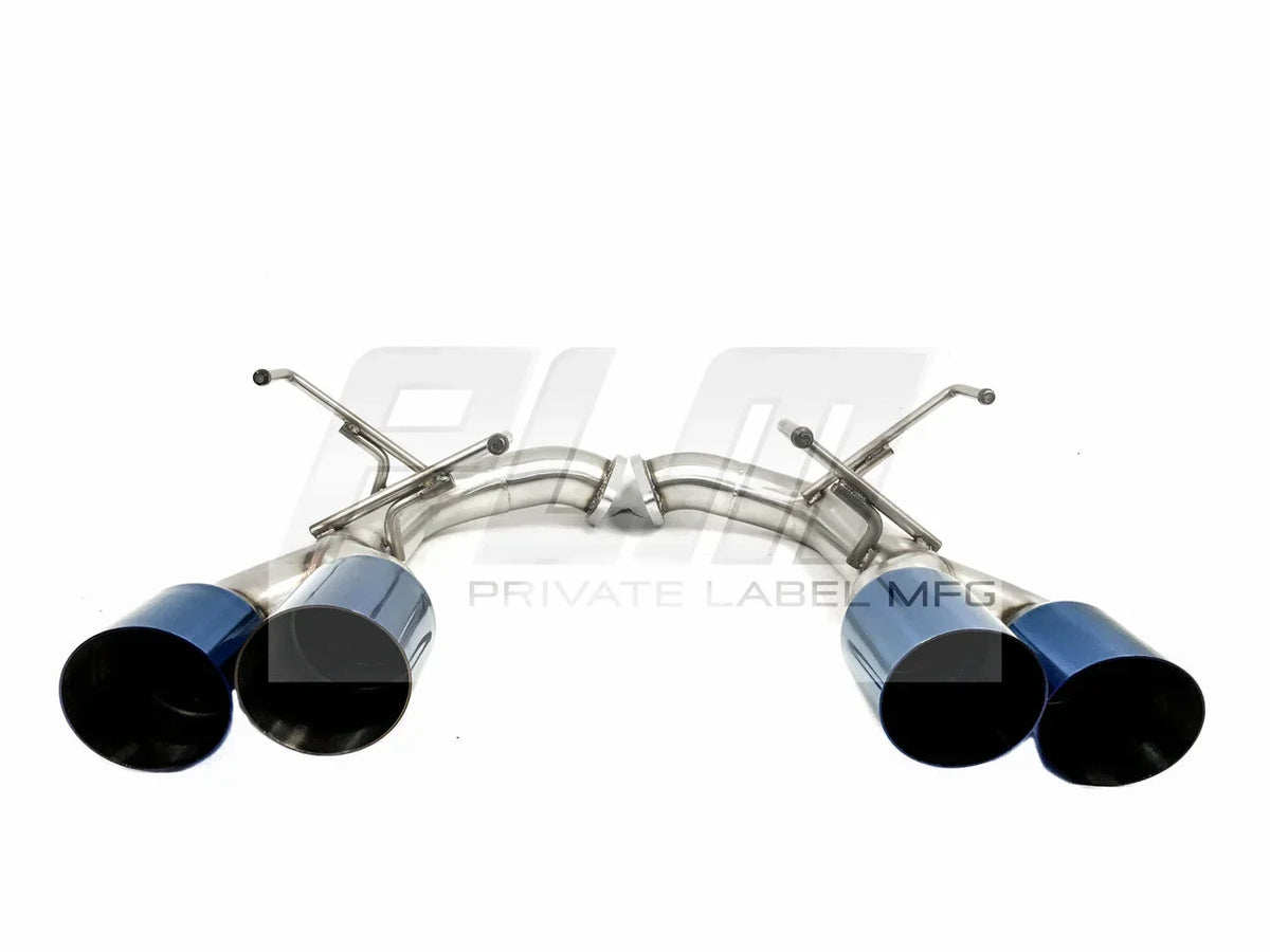 PLM Subaru WRX & STI 2015 - 2021 Axle-Back Exhaust / Muffler Deletes (Burnt)