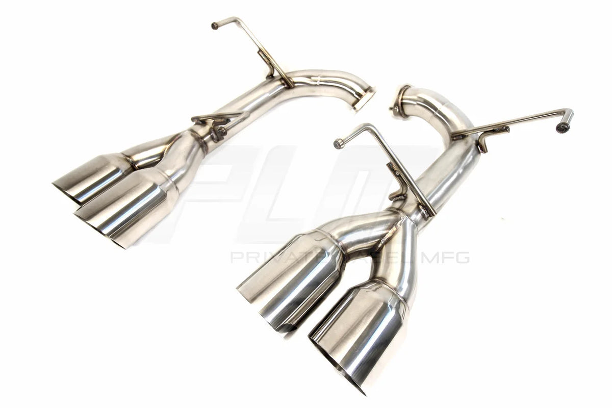 PLM Subaru WRX & STI 2015 - 2021 Axle-Back Exhaust / Muffler Deletes (Polished)