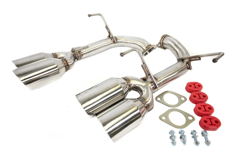 PLM Subaru WRX & STI 2015 - 2021 Axle-Back Exhaust Muffler Deletes V2 (Polished)