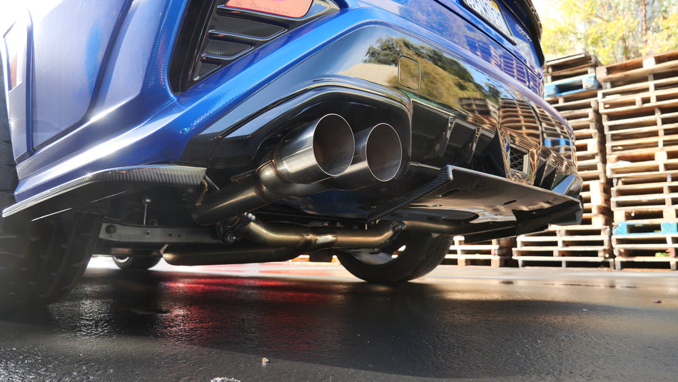 PLM 2022+ Subaru WRX VB 3-Piece Carbon Fiber Rear Diffuser