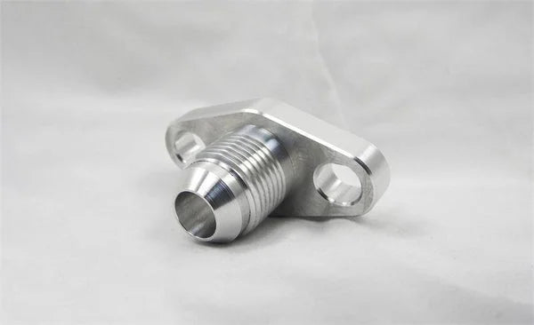 PRL Motorsports GT Turbo -8AN Ported Oil Drain Flange Slotted