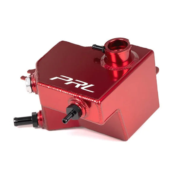 PRL Motorsports 2017-25 Honda Civic Type R, 2016-21 Honda Civic 1.5L Turbo, 2024+ Acura Integra Type S Baffled Coolant Expansion Tank (Red)