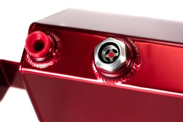 PRL Motorsports 2022+ Honda Civic 1.5T & 2.0L Coolant Overflow Reservoir Tank (Red Overflow Tank)