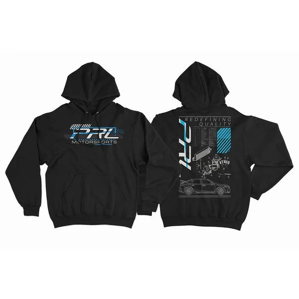 PRL Motorsports Blueprint Hoodie (Black) - M