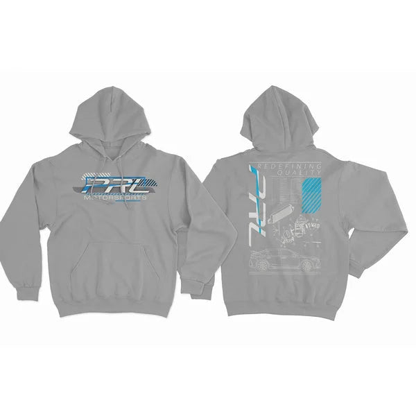 PRL Motorsports Blueprint Hoodie (Grey) - M