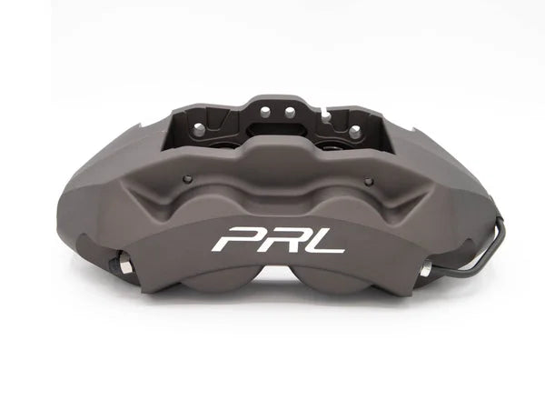 PRL Motorsports 4-Piston Brake Caliper Kit - Honda Civic Si / Acura Integra (Gunmetal Gray)