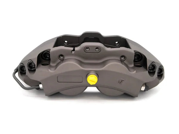 PRL Motorsports 4-Piston Brake Caliper Kit - Honda Civic Si / Acura Integra (Gunmetal Gray)