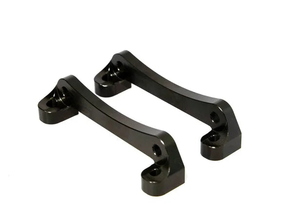PRL Motorsports 4-Piston Brake Caliper Kit - Honda Civic Si / Acura Integra (Gunmetal Gray)