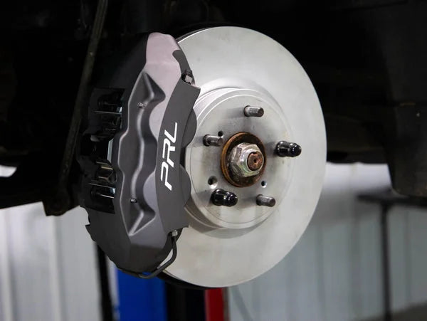 PRL Motorsports 4-Piston Brake Caliper Kit - Honda Civic Si / Acura Integra (Gunmetal Gray)