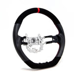 PRL Motorsports Steering Wheel | 2022+ Honda Civic (Leather and Suede - Red Stitching)