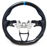 PRL Motorsports Steering Wheel | 2018-2022 Honda Accord (Carbon and Leather - Blue Stitching)