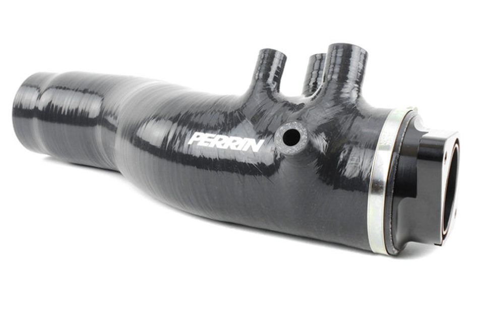Perrin 2015+ Subaru WRX Black 3in Turbo Inlet Hose w/ Nozzle