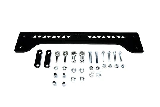 Precision Works Rear Subframe Brace & Sway Bar End Links - 2016+ Civic (Black)