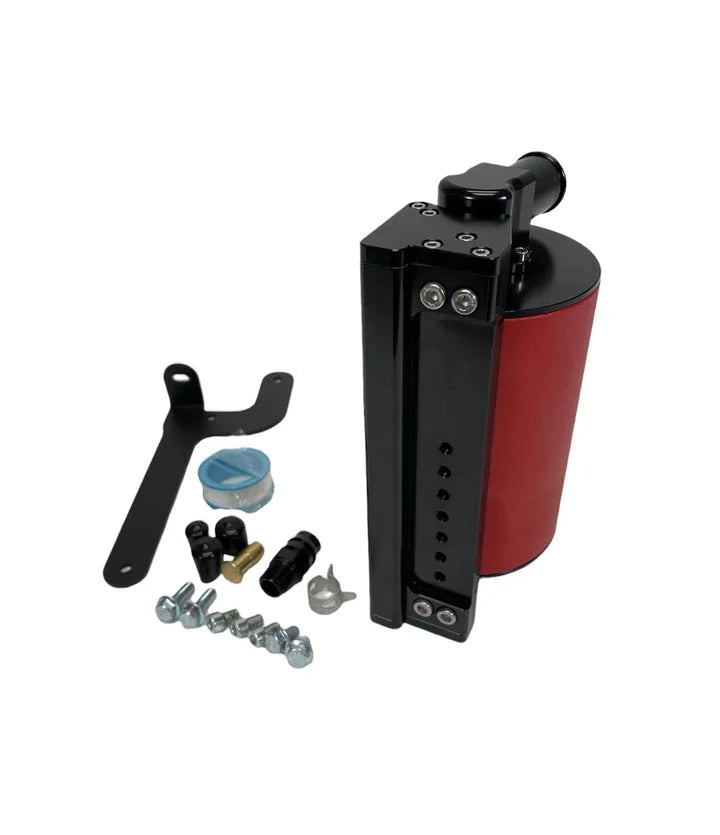 Precision Works AOS Air Oil Separator - Subaru WRX 2015-2021 (Red)