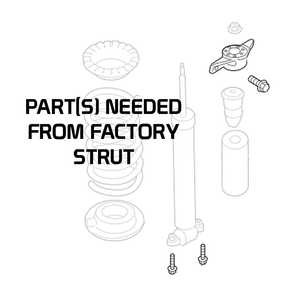 Rev9Power Lincoln MKZ 2013-16 Hyper-Street ONE Coilovers Lowering Kit Assembly