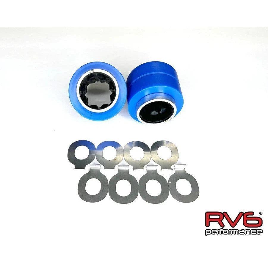 RV6 Performance 18-22 Accord Solid Front Compliance Mount Bushings and Shims V2 - Saikospeed