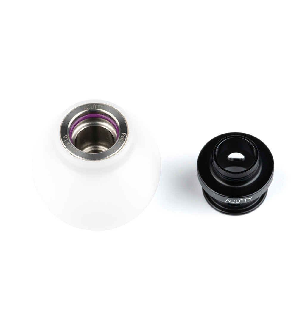 Acuity Instruments POCO Insulated Low-Profile Shift Knob  - White