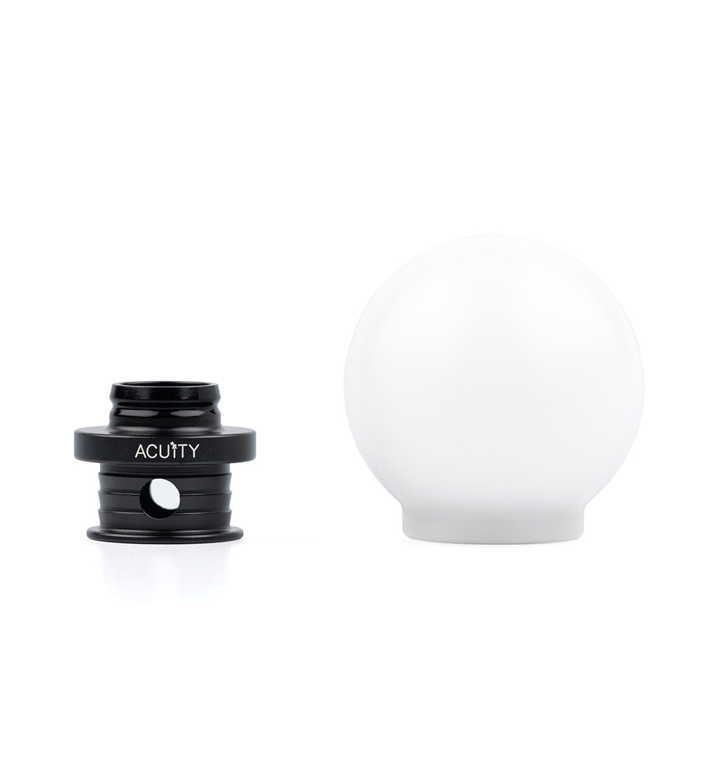 Acuity Instruments POCO Insulated Low-Profile Shift Knob  - White