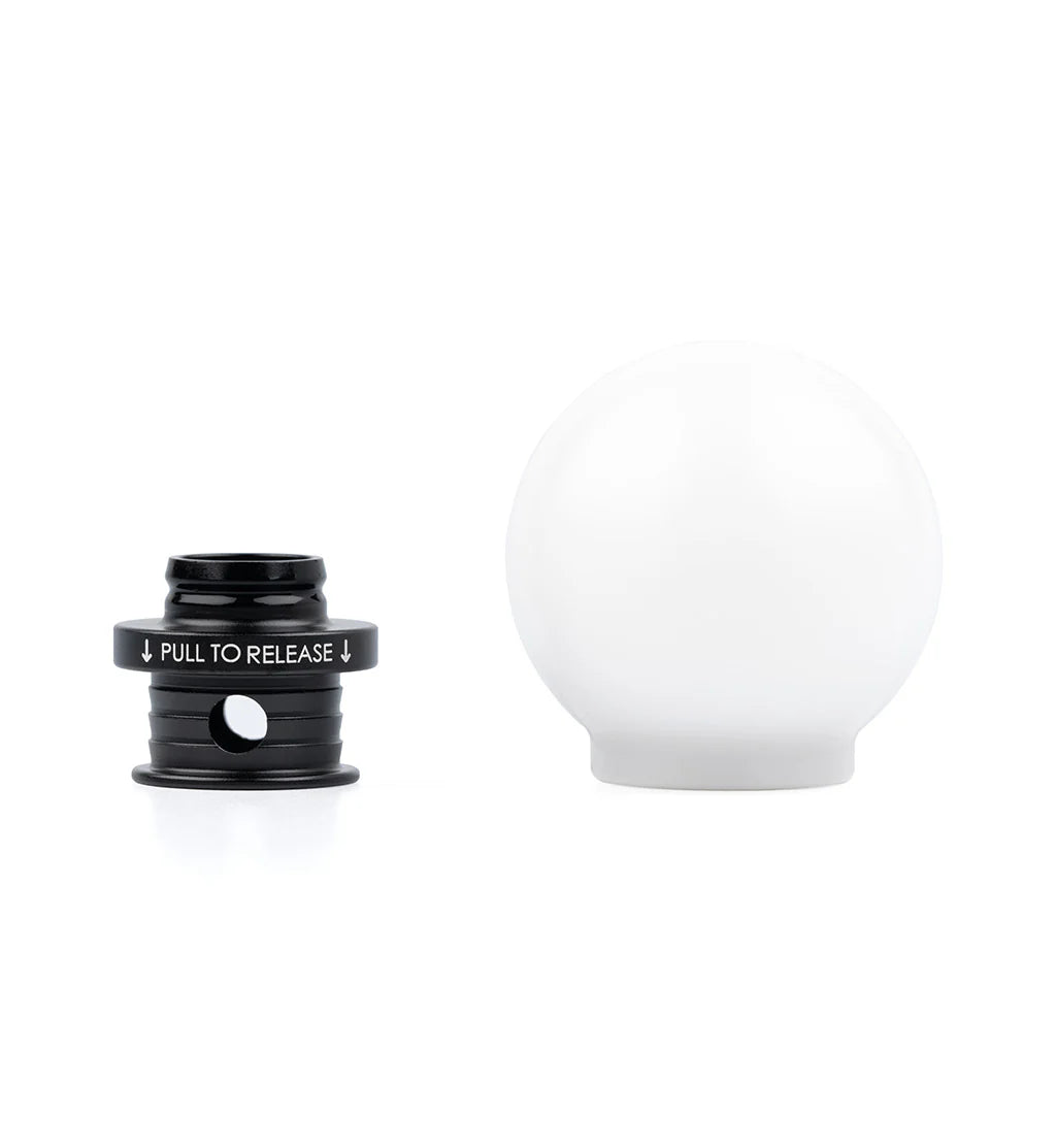 Acuity Instruments POCO Insulated Low-Profile Shift Knob  - White